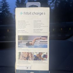 Smartwatch Fitbit Charge 3 BNIB