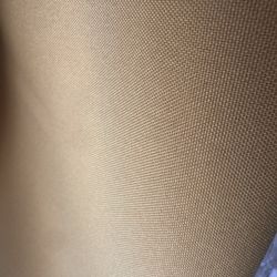 Round Polyester Dark Beige Tablecloth