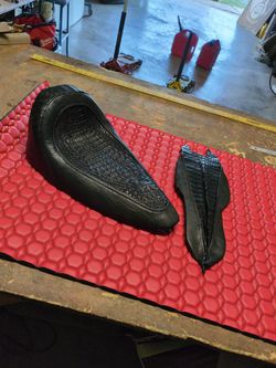 Custom Upholstery Or All Original Motorcycle Seats And All