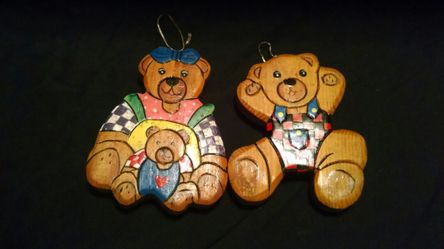 Wooden Teddy Bear