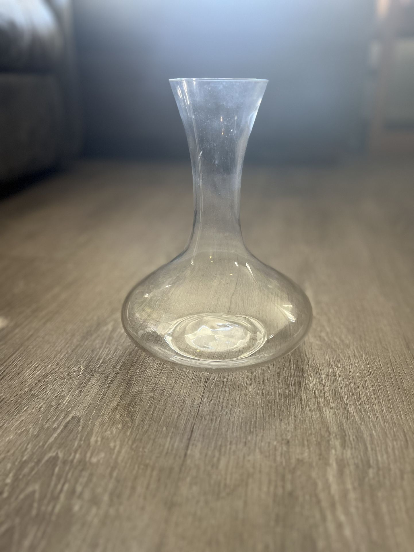 Squat Glass Wine Decanter