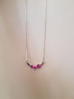 Silver necklace