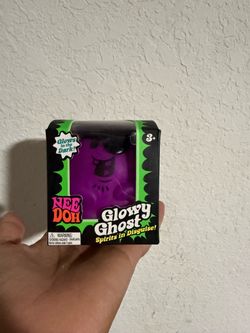 Nee Doh Glowy Ghost Stress Ball Toy