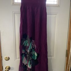 Purple Medium Rue 21 Strapless Dress