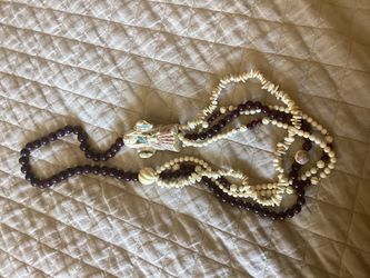 Japanese Ivory Carved Necklace Make Offer