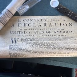 Declaration Of Independence