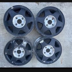 4 - 15x5.5 4x4.5 4x114.3 Stock Honda Accord Nissan Sentra Lancer Wheels Rims Only!!!