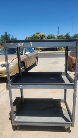3 level carts with wheels