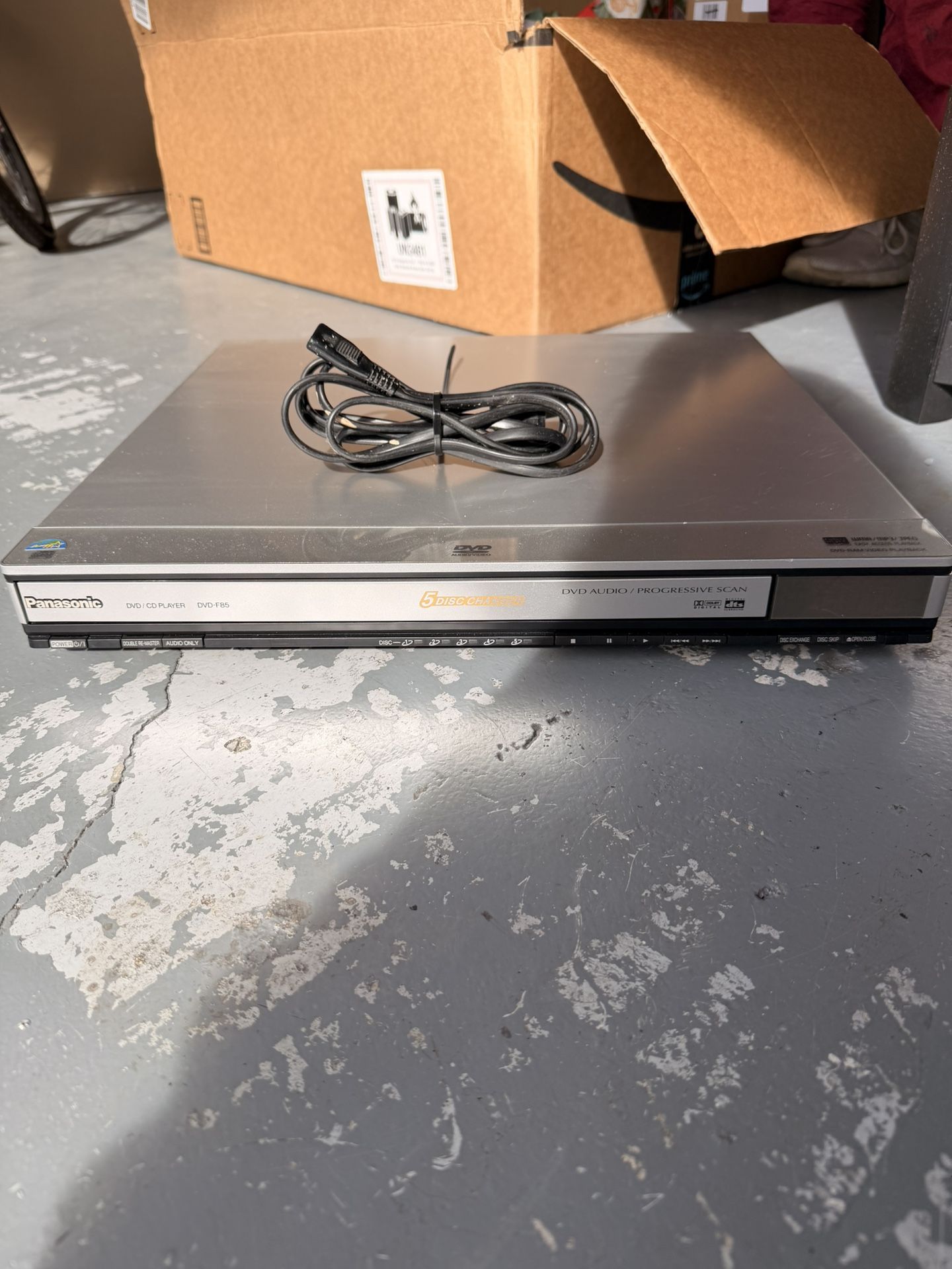 DVD Player With Remote And Cables