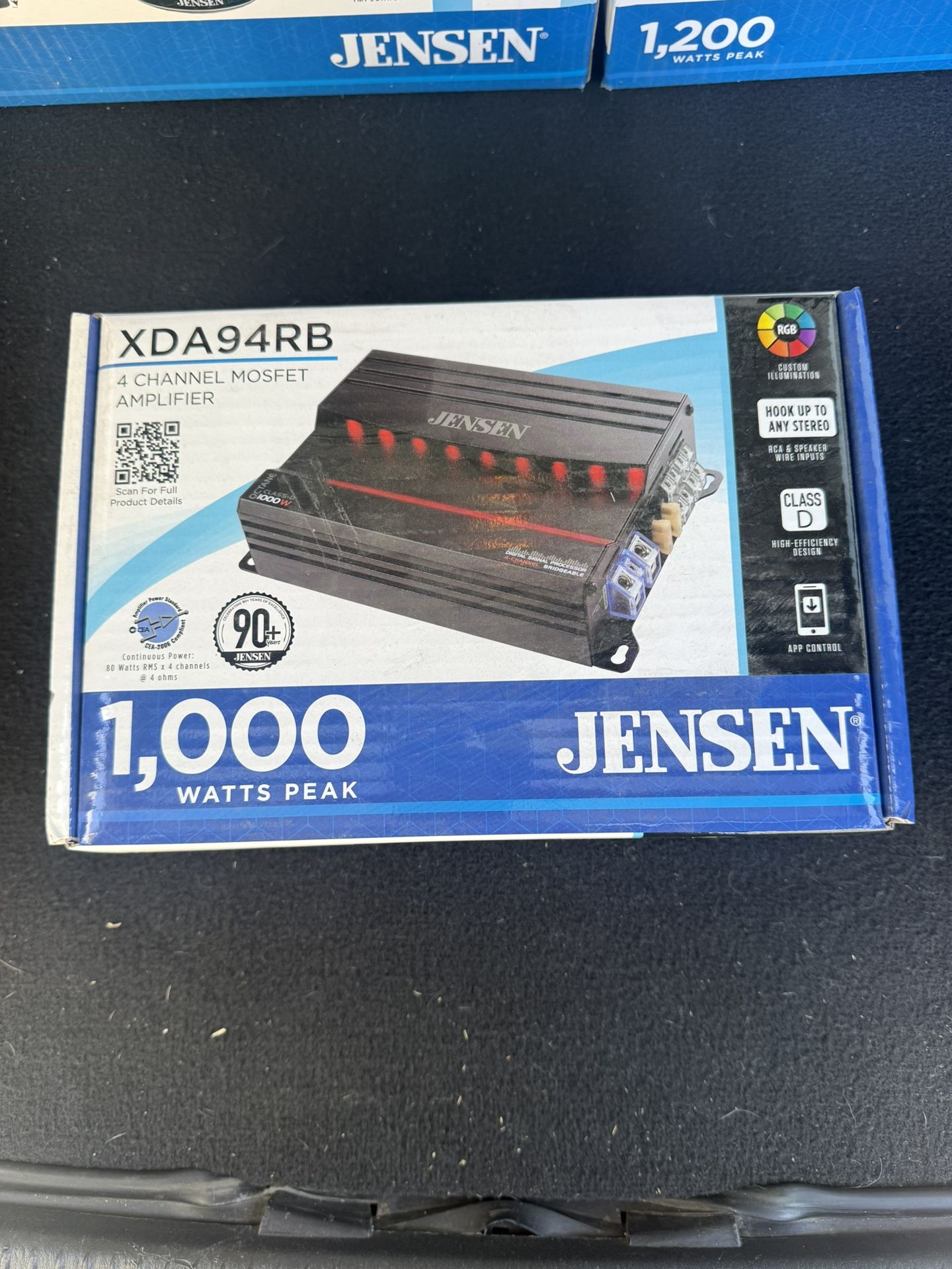 1000 Watt Class D 4-Channel AMP