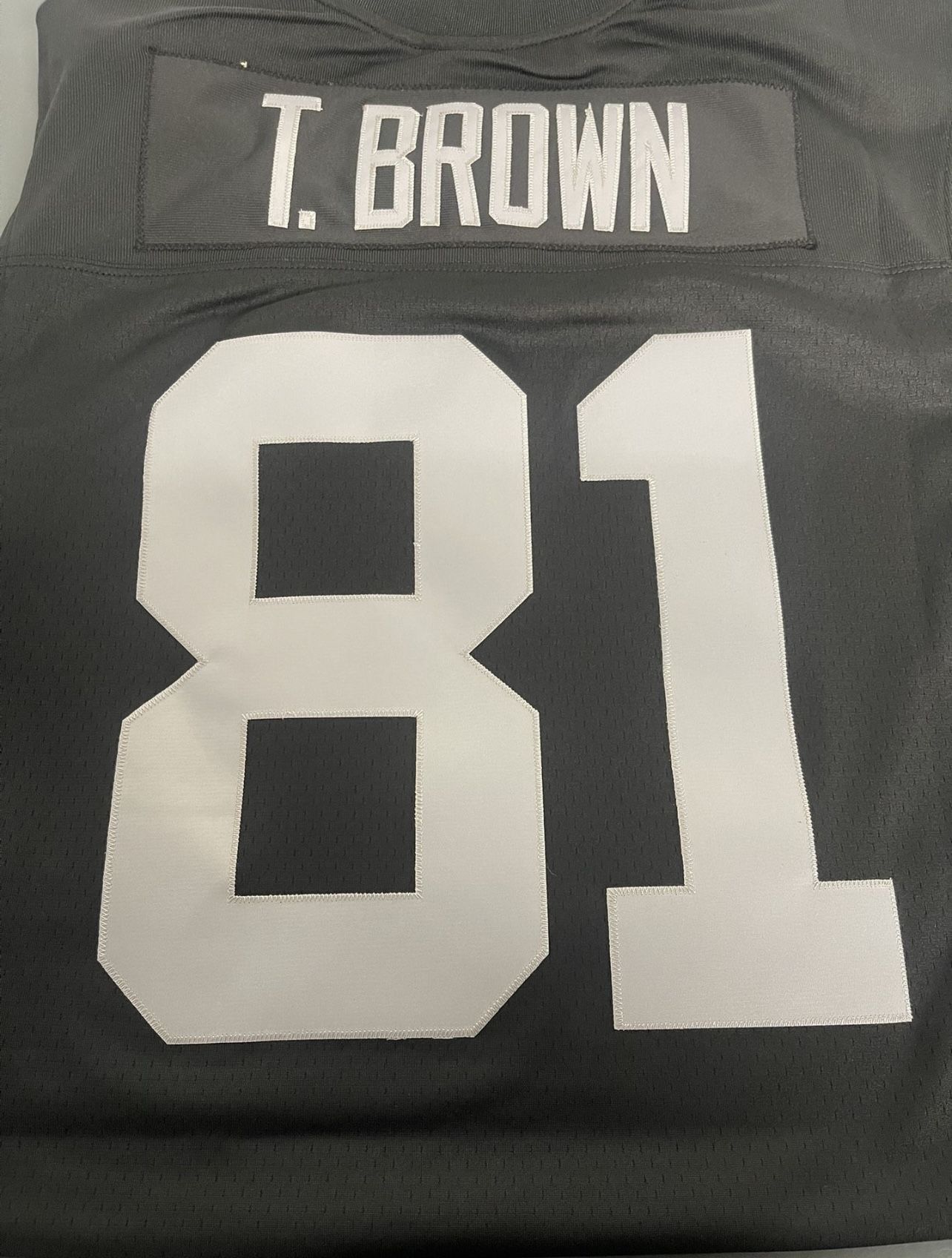 Raiders Tim Brown Jersey