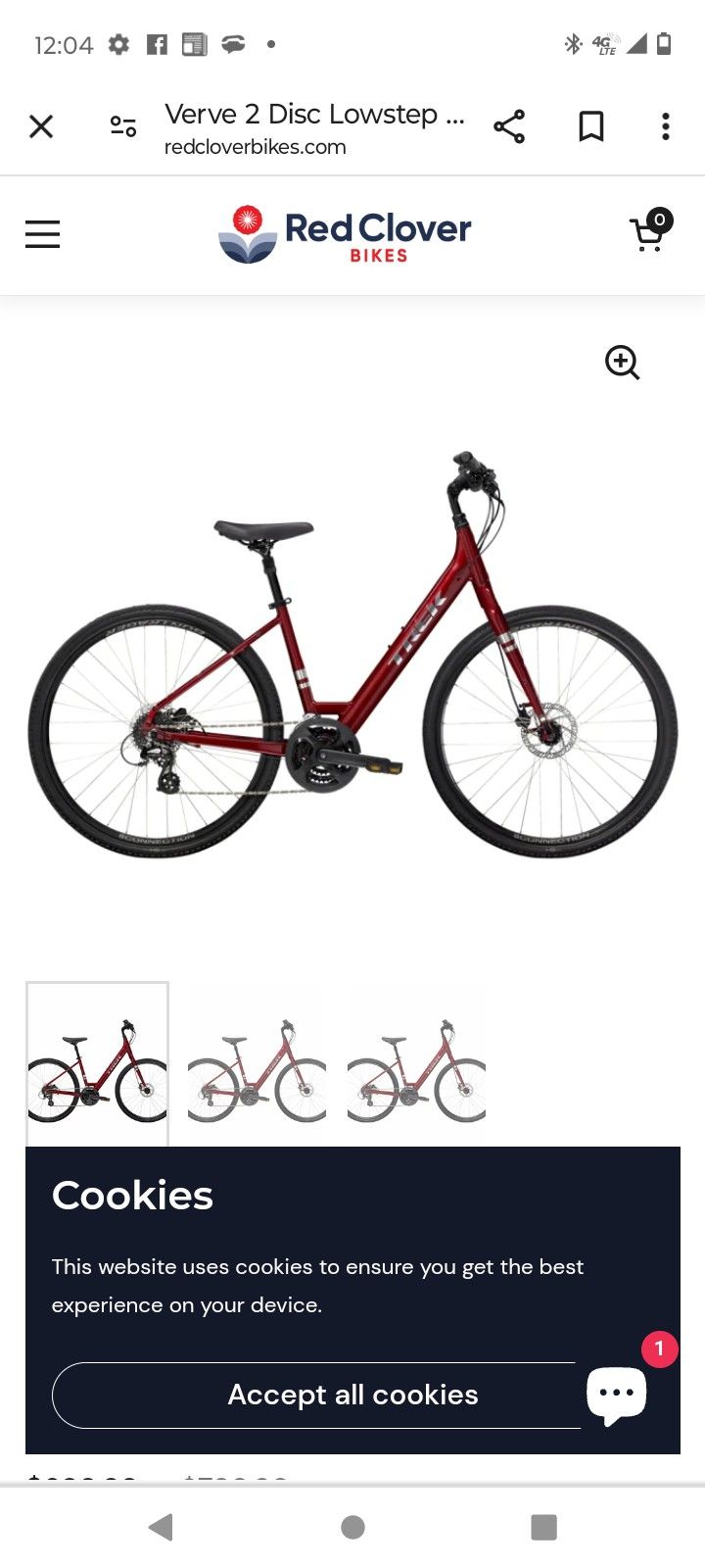 Trek Verseused But Good Just Has A Flat Tire