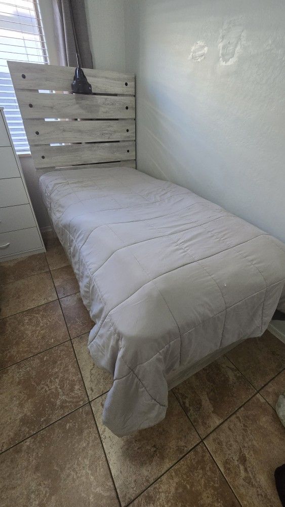 Twin Panel Bed Frame