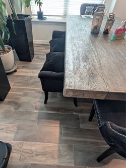 Z Gallerie Timber Dining Table