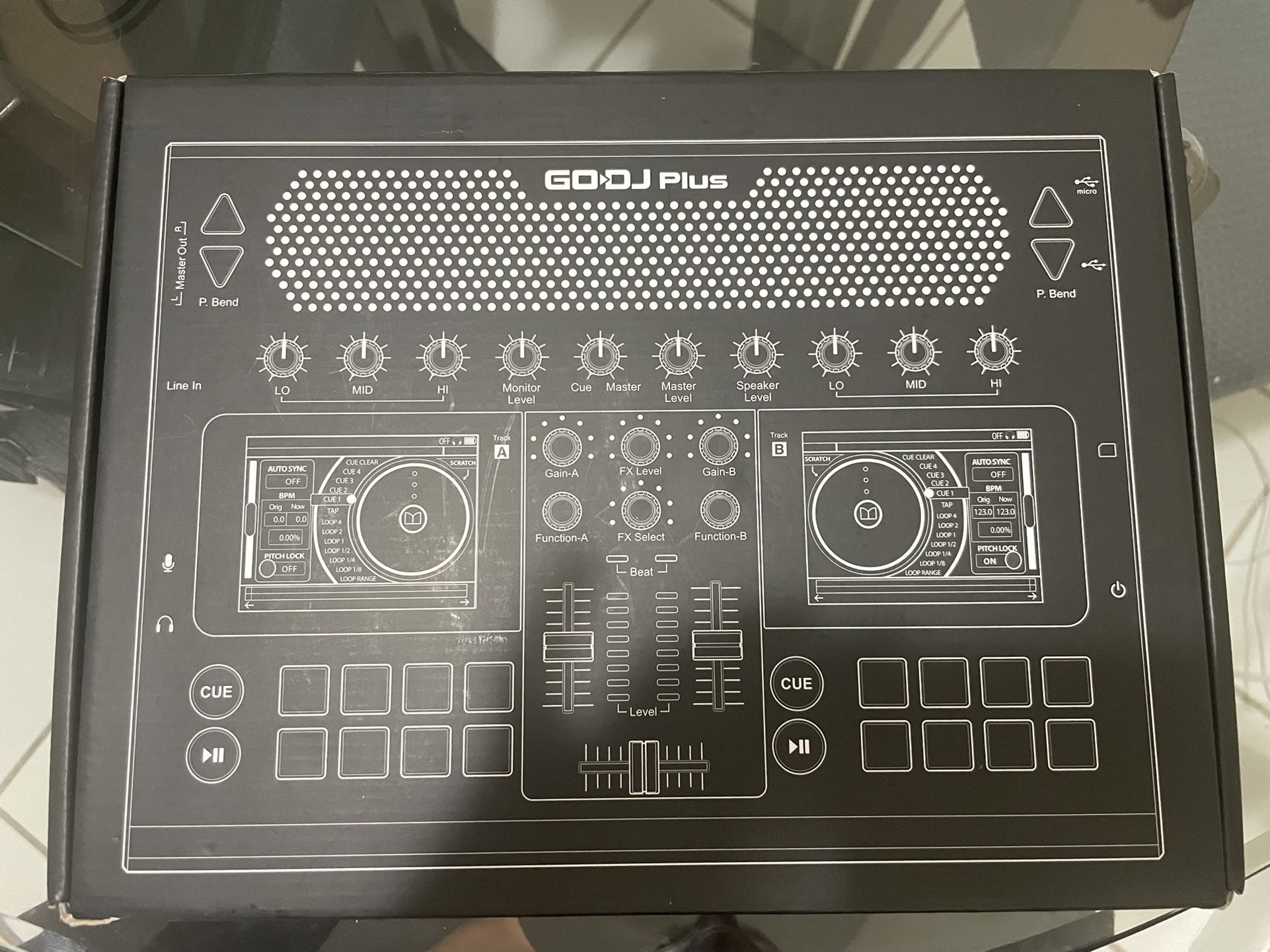 GODJ Plus All In One Portable DJ Equipment