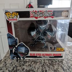 Funko Pop 1078 Blue Eyes Ultimate Dragon Yu-Gi-Oh 25th Hot Topic Exclusive