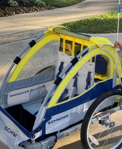 Schwinn bike trailer (2 children capacity)