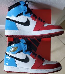 Air Jordan 1 Retro High OG Fearless UNC Chicago 2019 Size 10