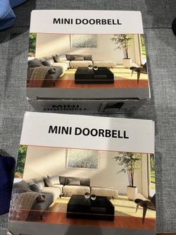 2 Mini doorbells