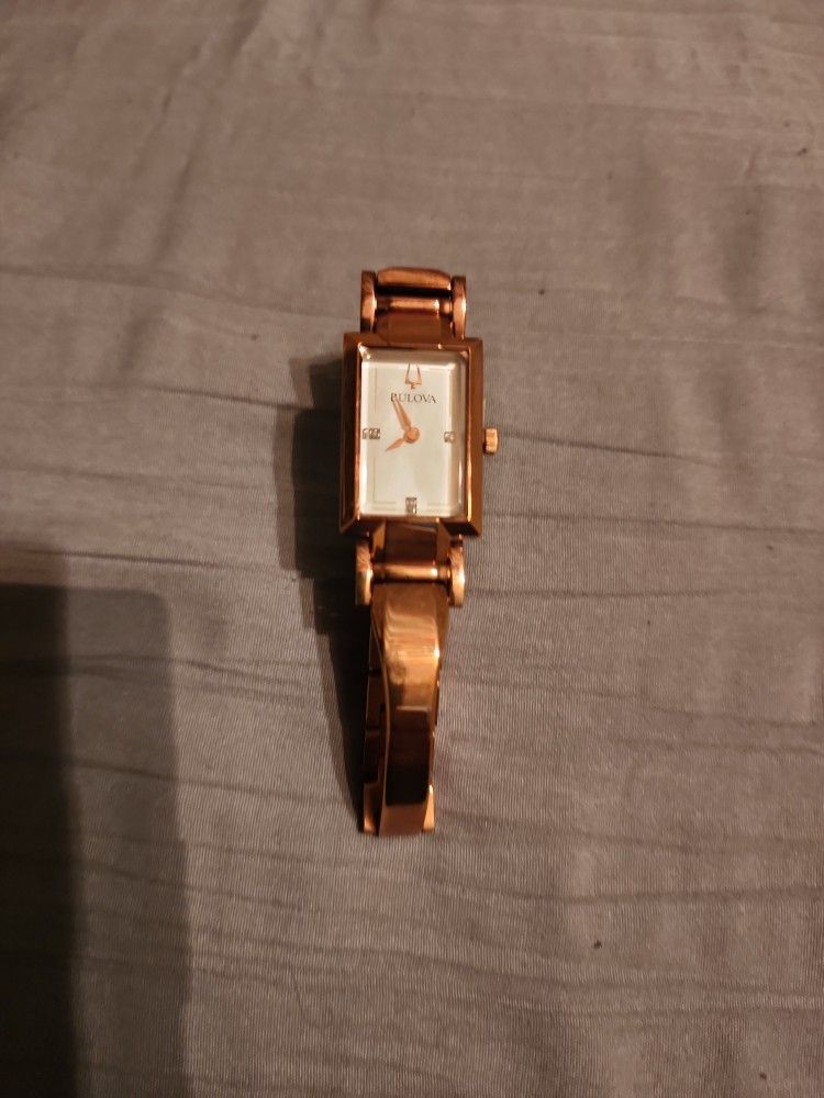 Bulova Rose Gold Women´s Watch,All Products : American Fashion Style Bags On Sale