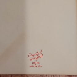 NEW Set of 6 Vintage Christmas Cards No Envelopes 