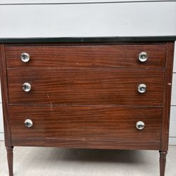 Vintage Metal Dresser 