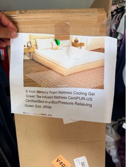 5 Inch Memory foam mattress