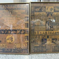 ‘Cowboy’ and ‘Indian’ Framed Prints