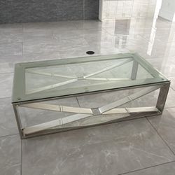 Living Room Glass Decor Table 