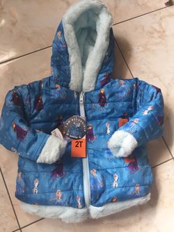 Frozen jacket new 2T 3T