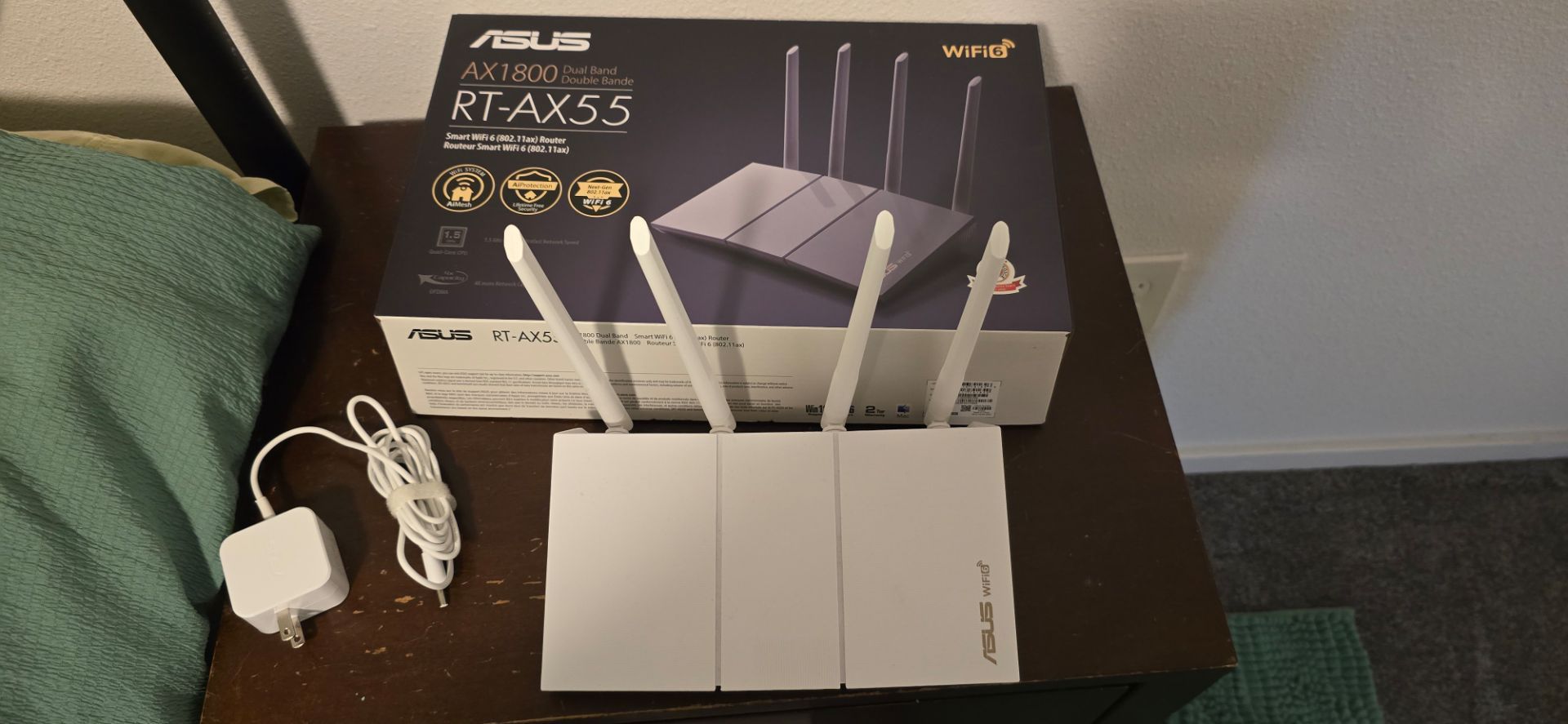 ASUS RT-AX55U WIFI 6 Router