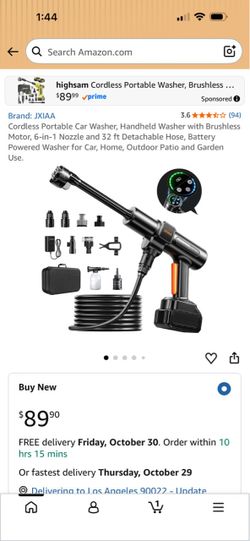 Portable pressure washer
