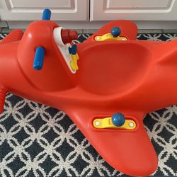 Vintage Little Tikes AIRPLANE Playset Rocker