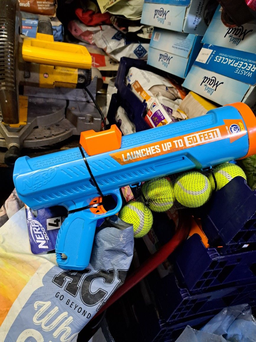 Nerf Tennis Ball Gun 