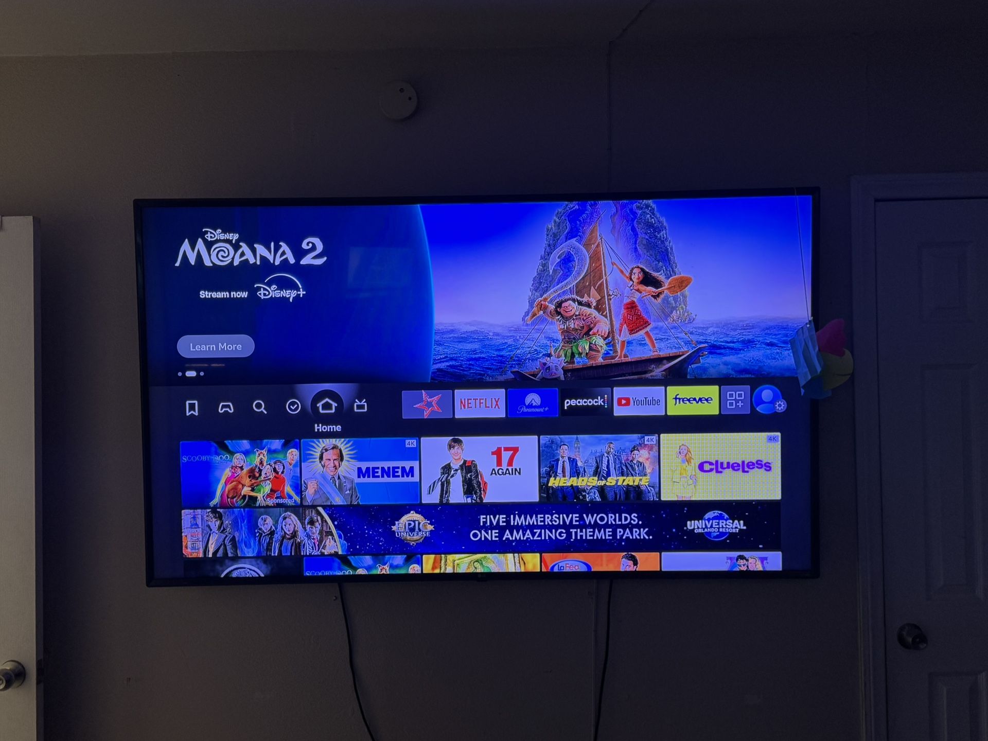 LG 75 Inch TV With Wall Mount For Included