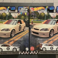 Hot Wheels - ‘99 Honda Civic Type R (EK9)