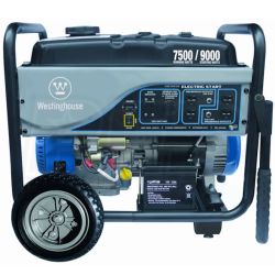 Westinghouse 7500/9000 Watt Gas Generator – Electric Start