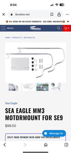 SEA EAGLE MM3 MOTORMOUNT FOR SE9