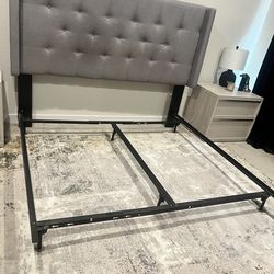 King Bed Frame – Great Condition