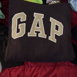 Gap Large Brown Hoodie Sweatshirt