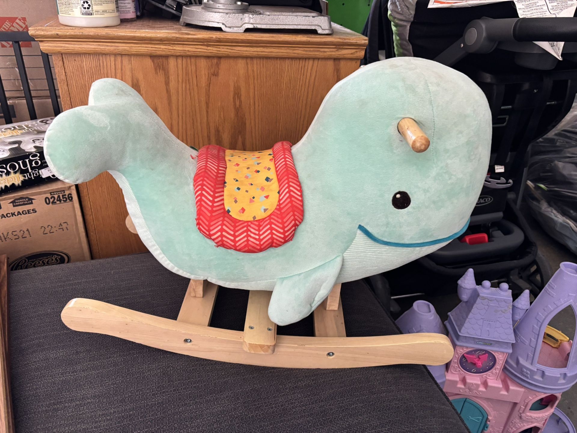 b. toys Rideable Whale Rocker