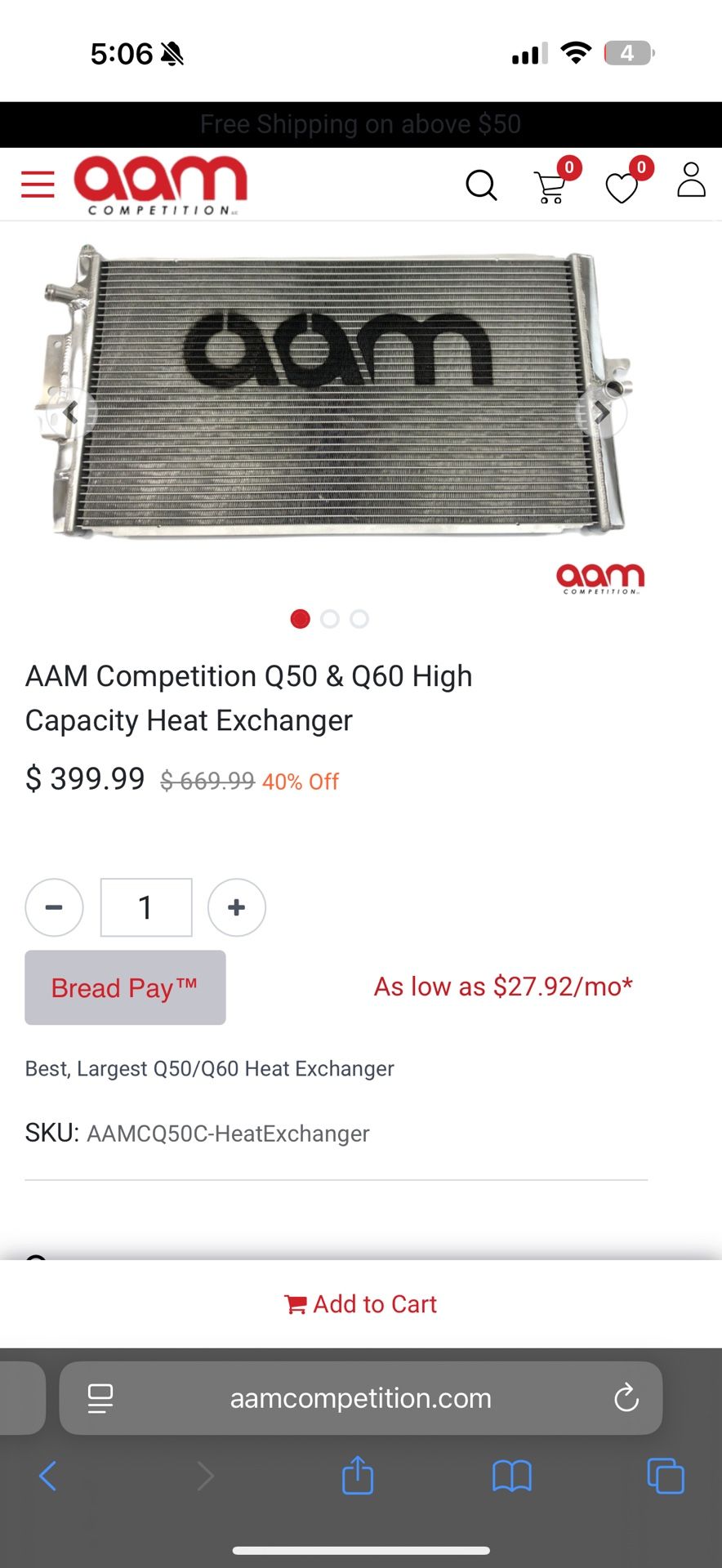 Q50 Parts