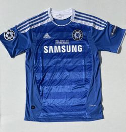 FC Chelsea Didier Drogba Jersey 2012 Champions League Final Men's L NWT