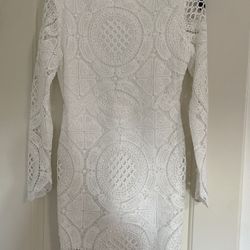 Rue21 White Lace Dress Medium