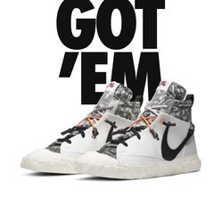 Nike Blazer x Readymade Mens size US 10.5