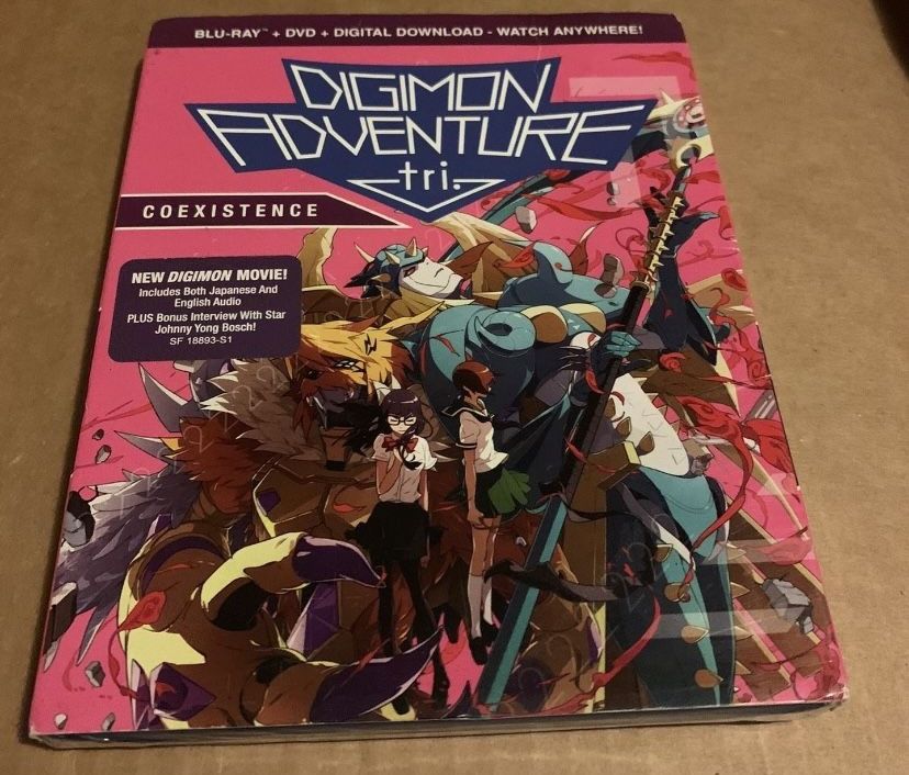 bluray digimon adventure tri coexistence blu ray brand new