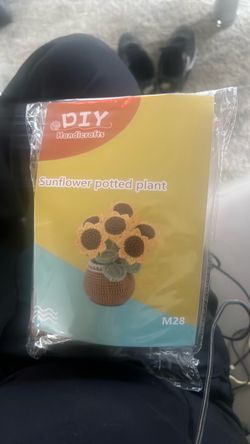 Sunflower crochet
