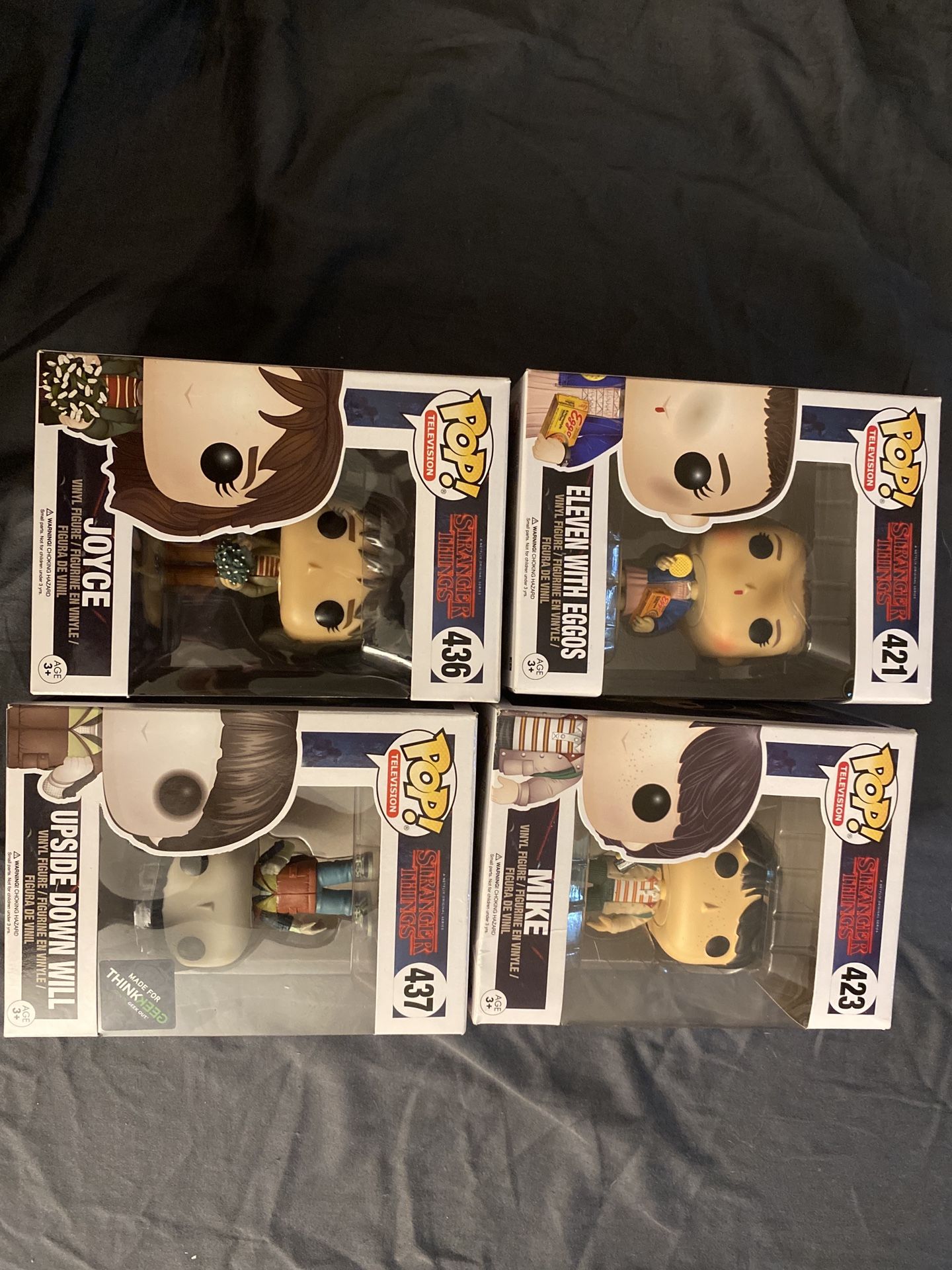 Stranger Things Funko Pops Lot 