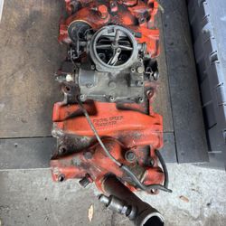 Intake Manifold And Carburetor