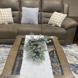 Stoneland Manual Reclining Sofa Ashley